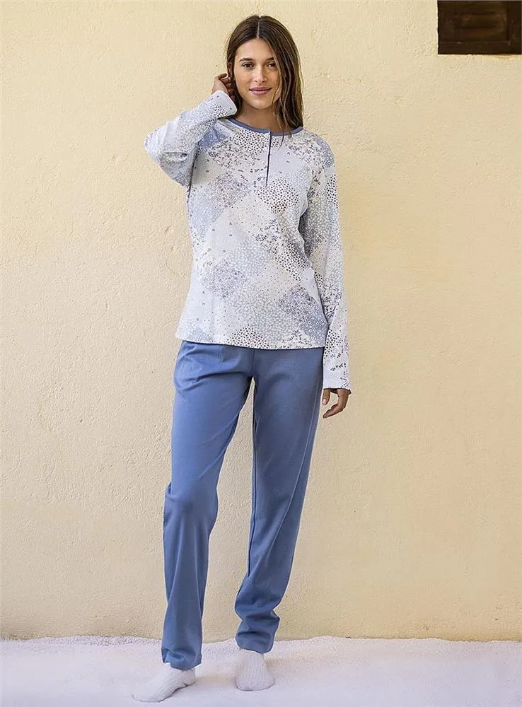 3405 PIJAMA ESTAMPADO ALGODON