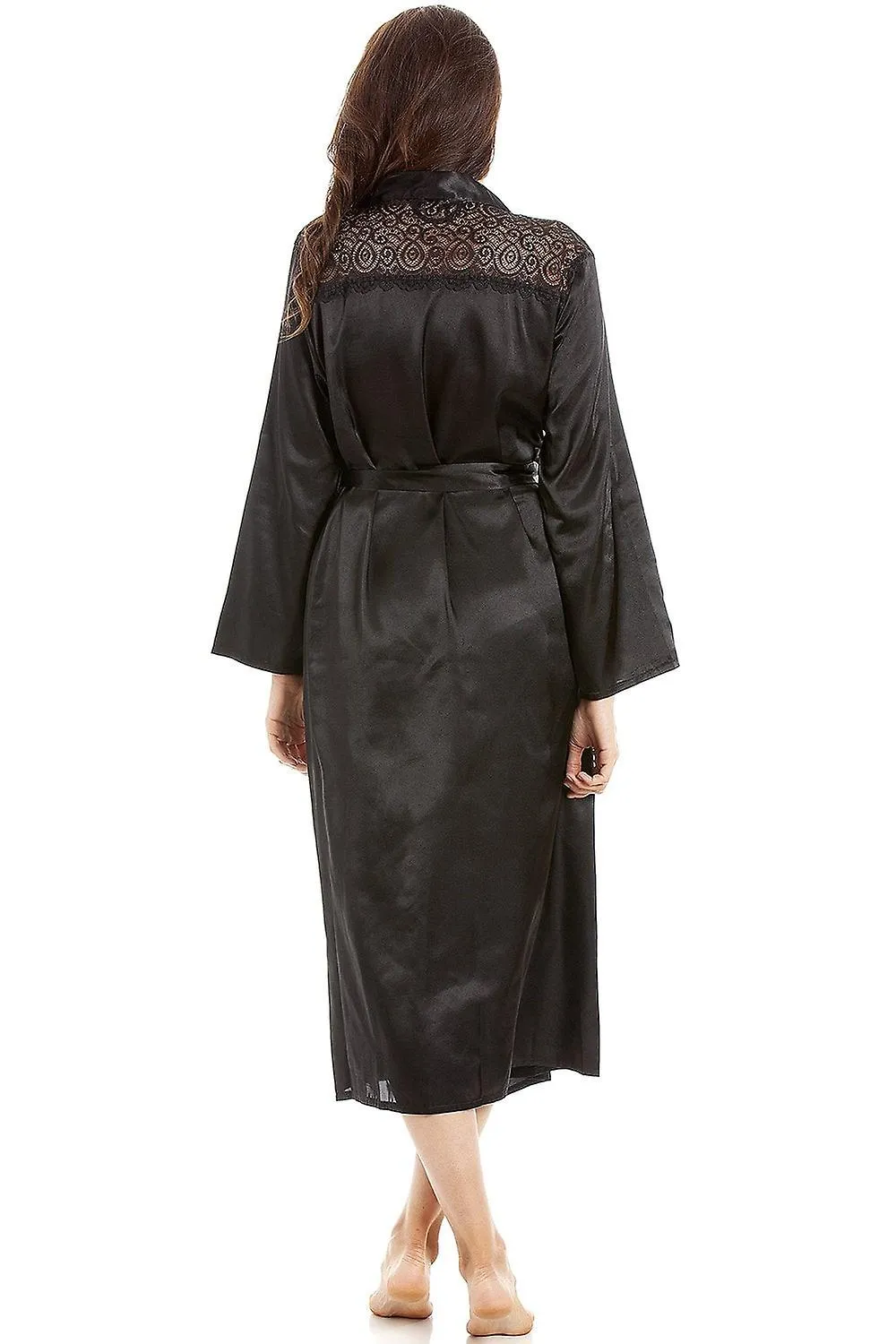 Abrigos de satén Camille CA21720 para mujer