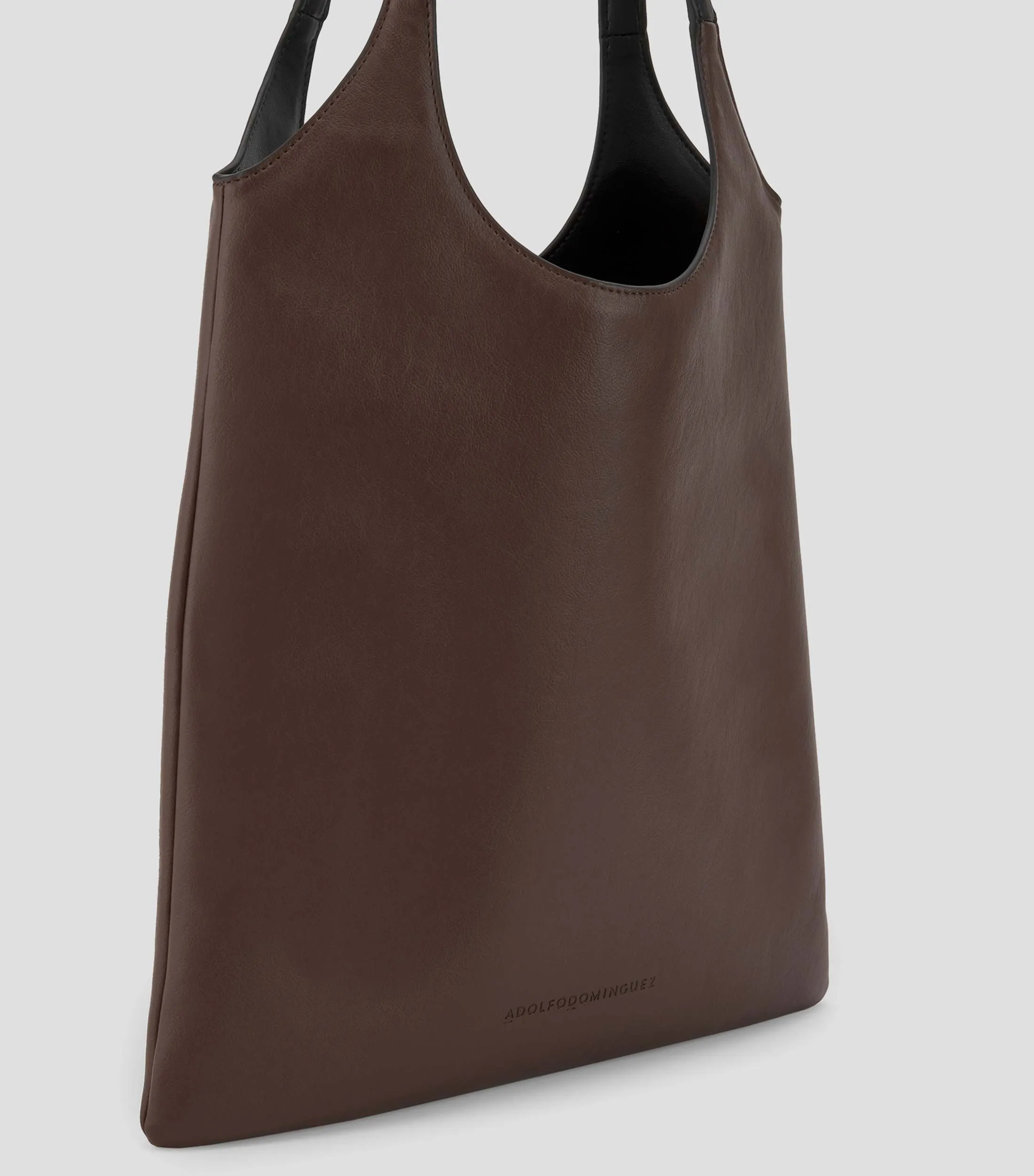Adolfo Dominguez Bolso Tote con Logotipo Mujer