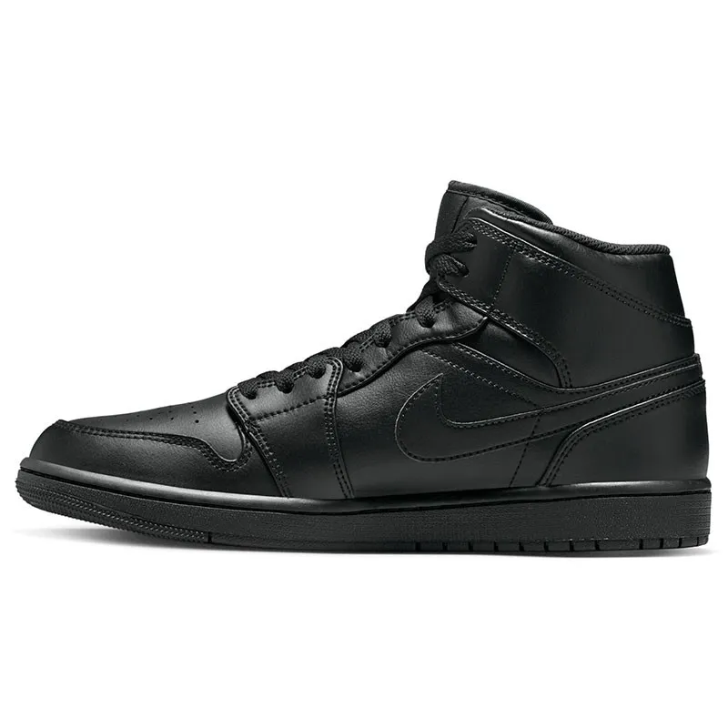 AIR JORDAN 1 MID BLACK