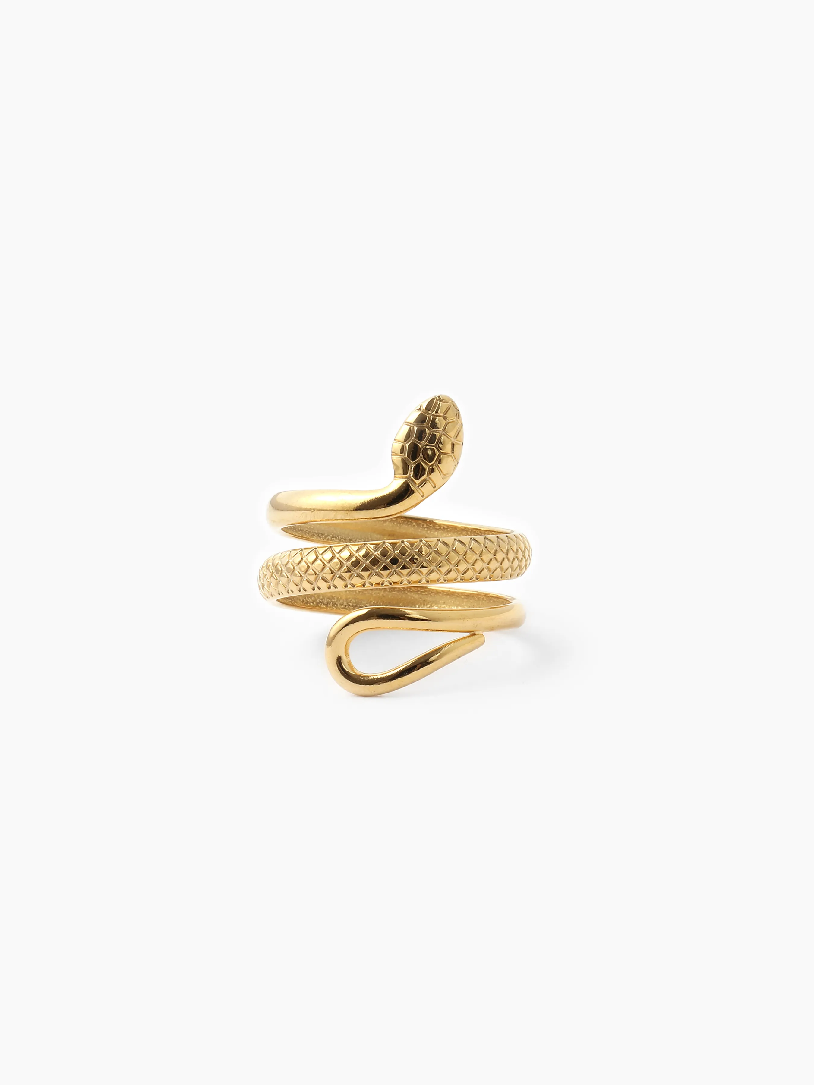 Anillo con diseño de serpiente