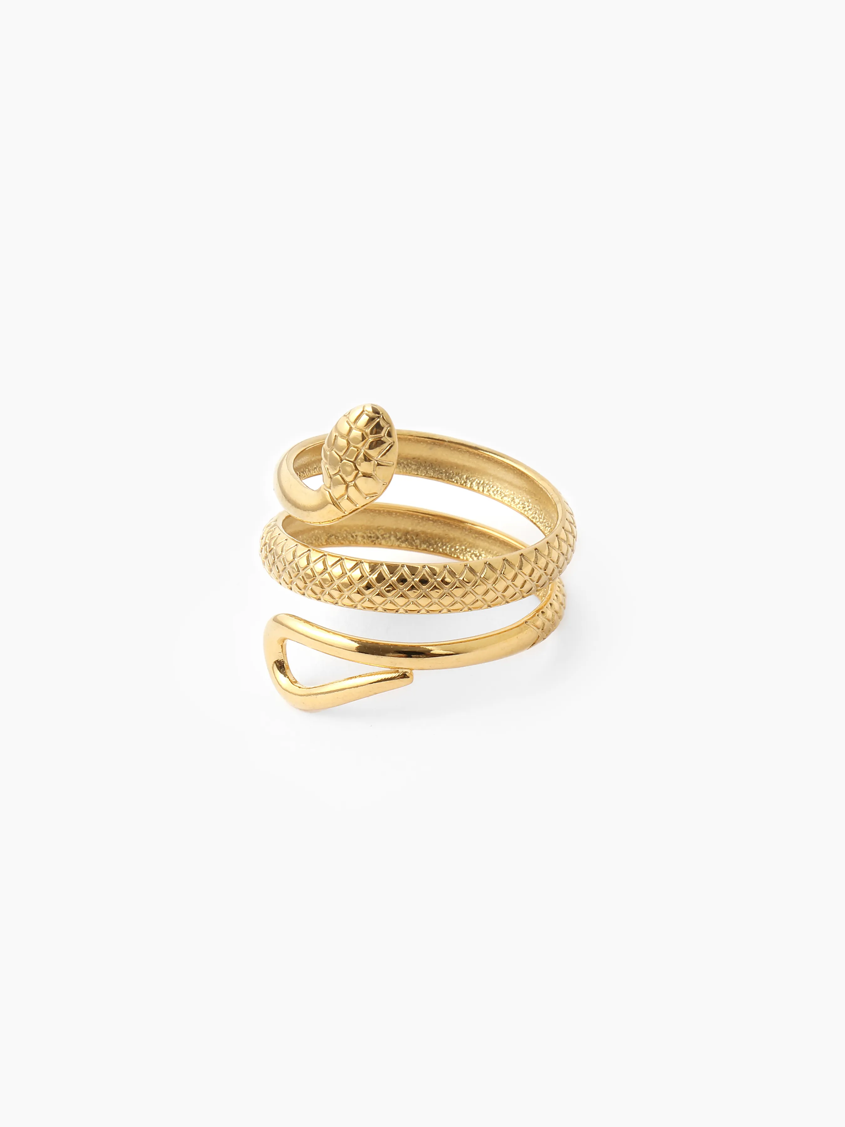 Anillo con diseño de serpiente