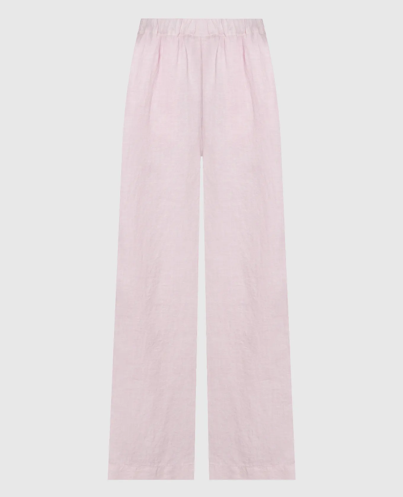 ANNECLAIRE Pink linen pants