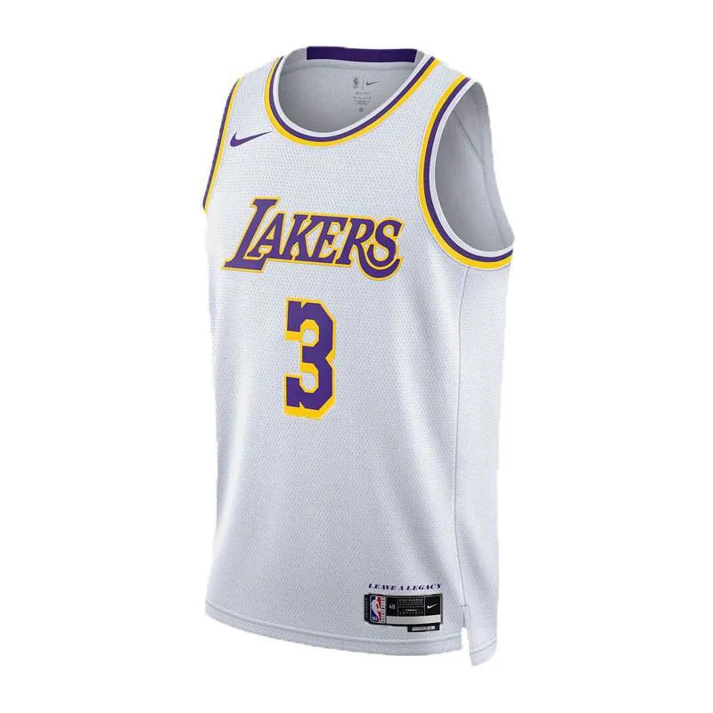 ANTHONY DAVIS LOS ANGELES LAKERS ASSOCIATION EDITION SWINGMAN JERSEY