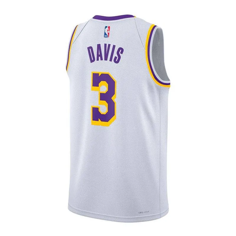 ANTHONY DAVIS LOS ANGELES LAKERS ASSOCIATION EDITION SWINGMAN JERSEY