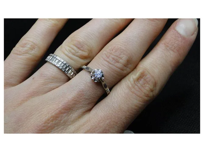 Autre Marque Anillos Plata 