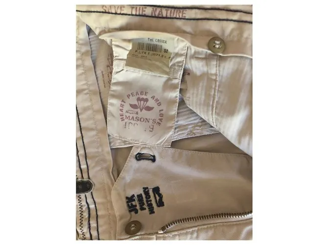 AUTRE MARQUE MASON'S CHINO BERMUDA BEIGE ARENA T. 5052 
