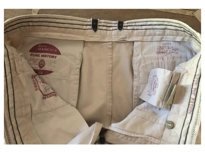 AUTRE MARQUE MASON'S CHINO BERMUDA BEIGE ARENA T. 5052 