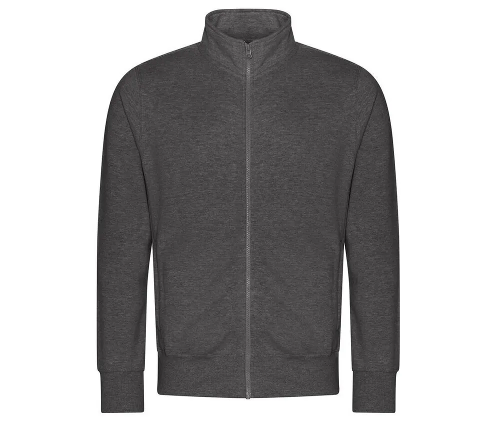 AWDIS JH147  FULL ZIP SWEAT  CHARCOAL