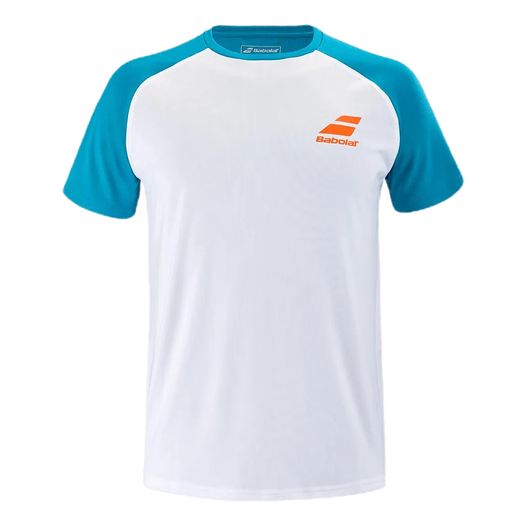 Babolat Play Crew Neck Blue/White
