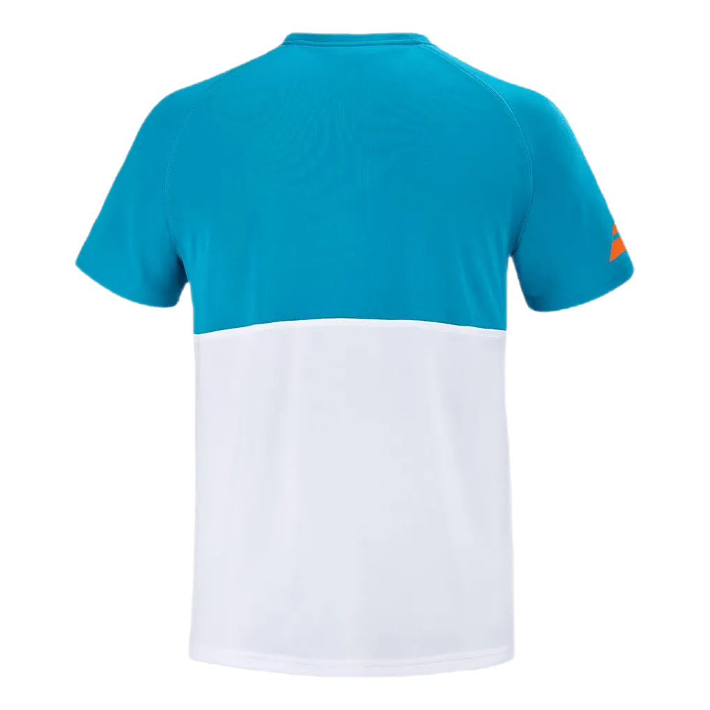 Babolat Play Crew Neck Blue/White