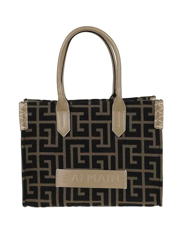 BALMAIN BOLSO SHOPPING  MARRóN CLARO