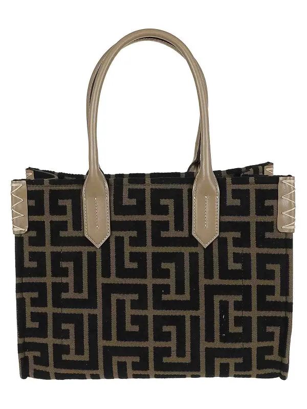 BALMAIN BOLSO SHOPPING  MARRóN CLARO