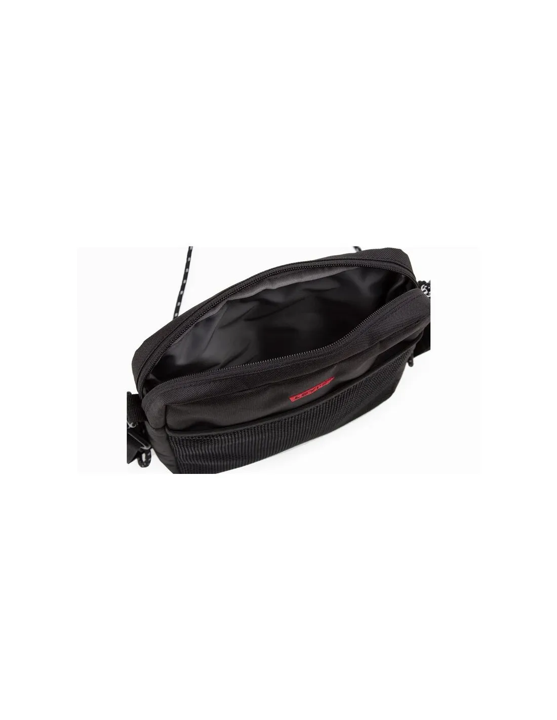 BANDOLERA LEVI'S DUAL STRAP NORTHSOUTH CROSSBODY REGULAR BLACK