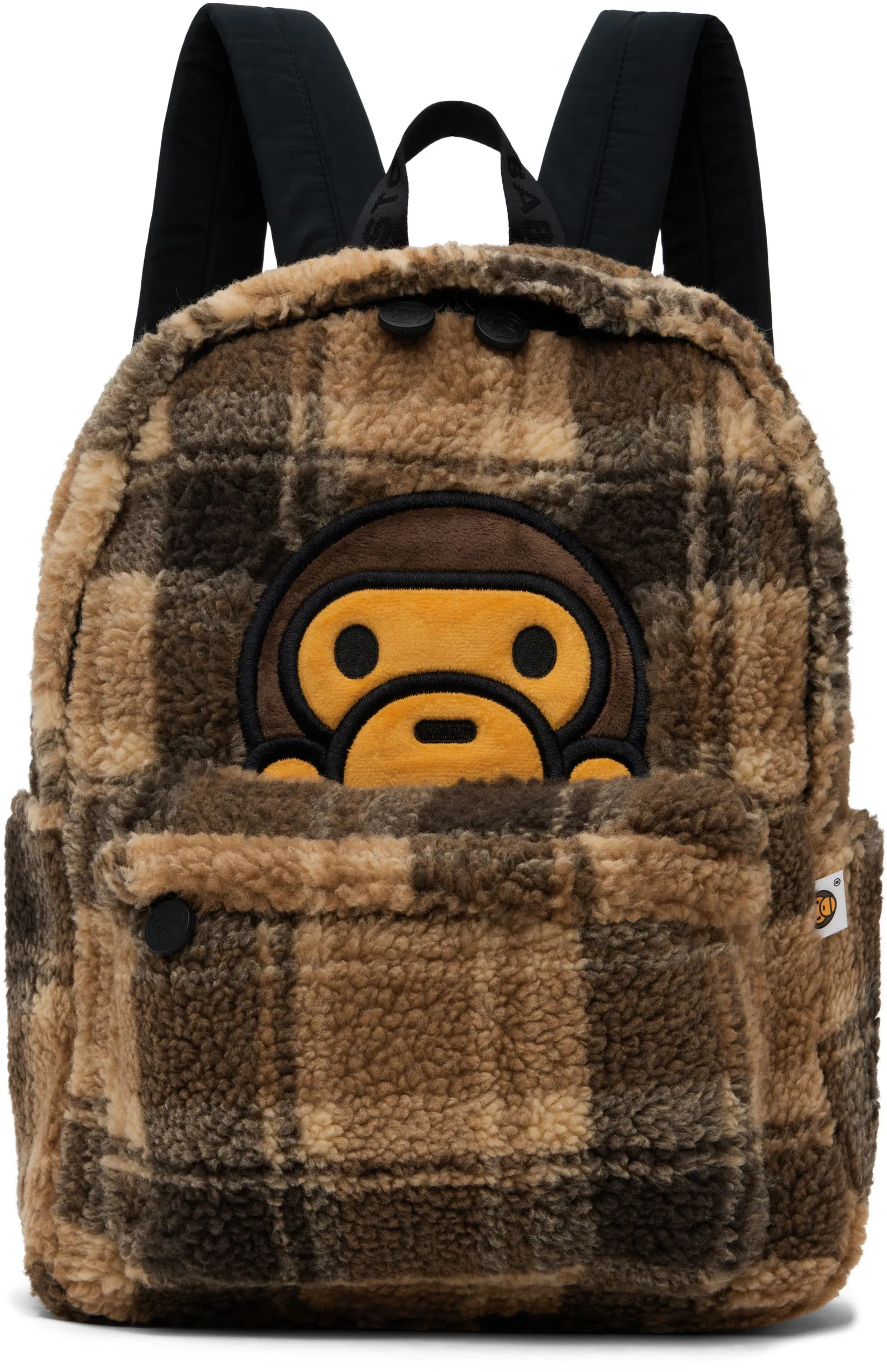 BAPE Fur Check Baby Milo Backpack