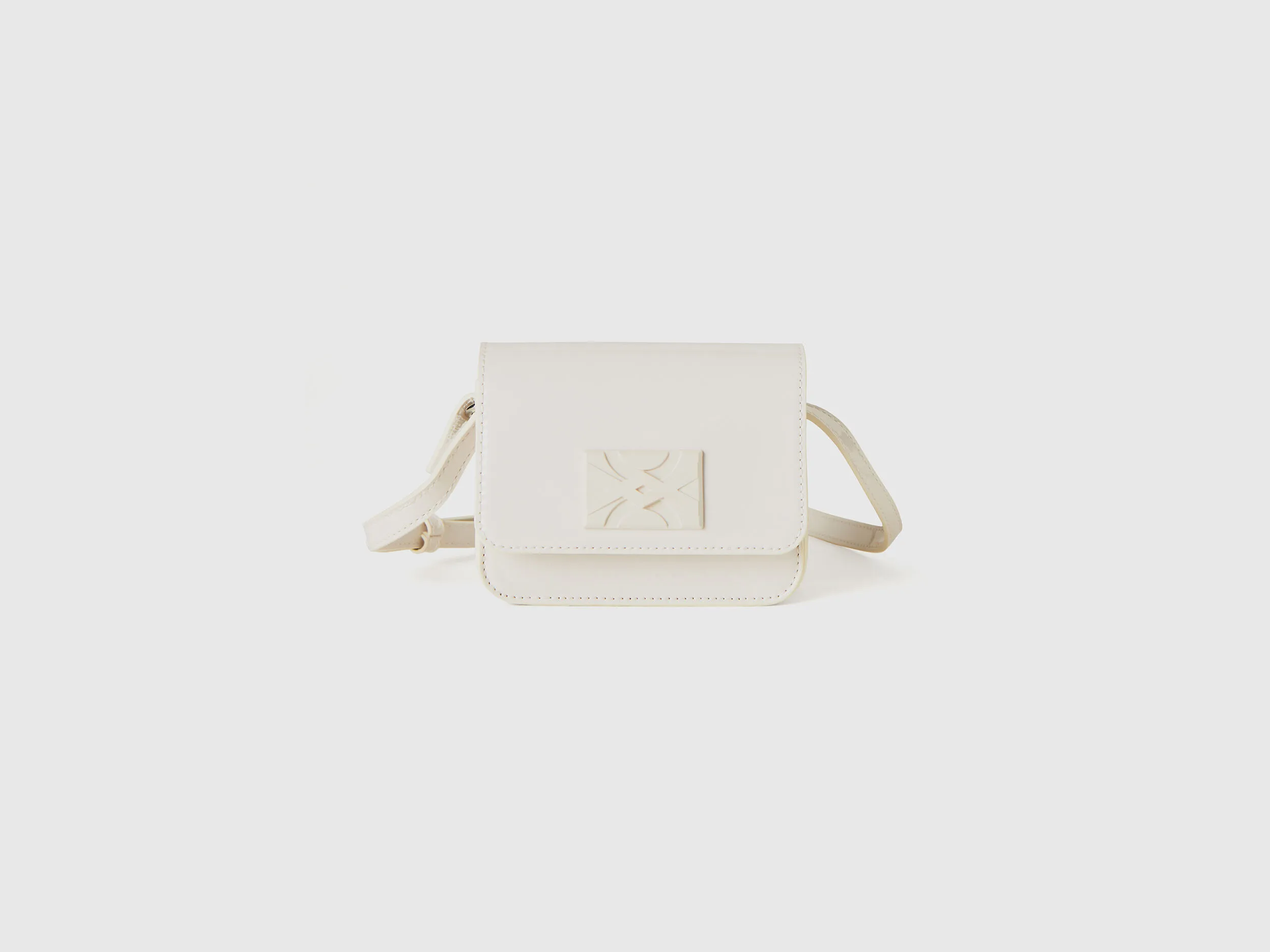 Be Bag mini blanco nata brillante