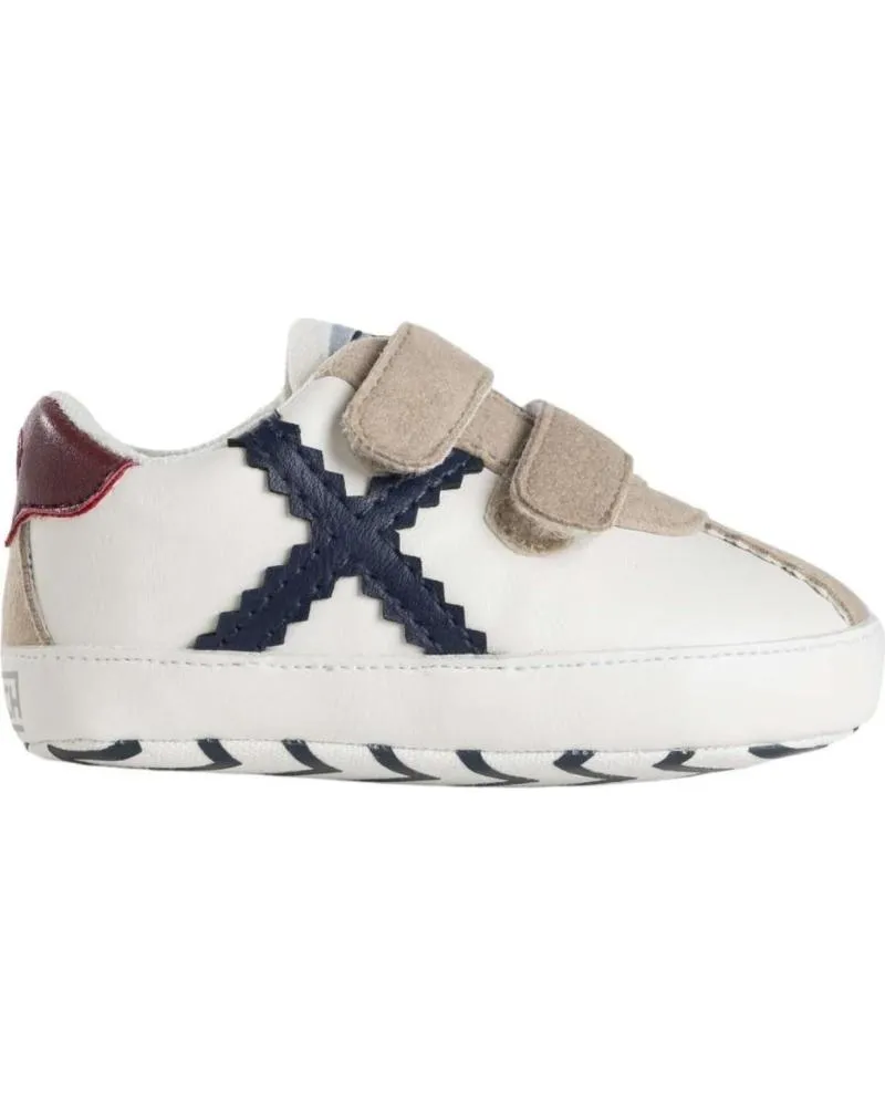 BEBé DE NIñA Y NIñO MUNICH ZAPATILLAS BARRU ZERO 378245037 BLANCO