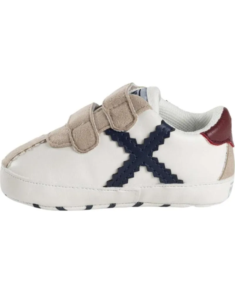 BEBé DE NIñA Y NIñO MUNICH ZAPATILLAS BARRU ZERO 378245037 BLANCO