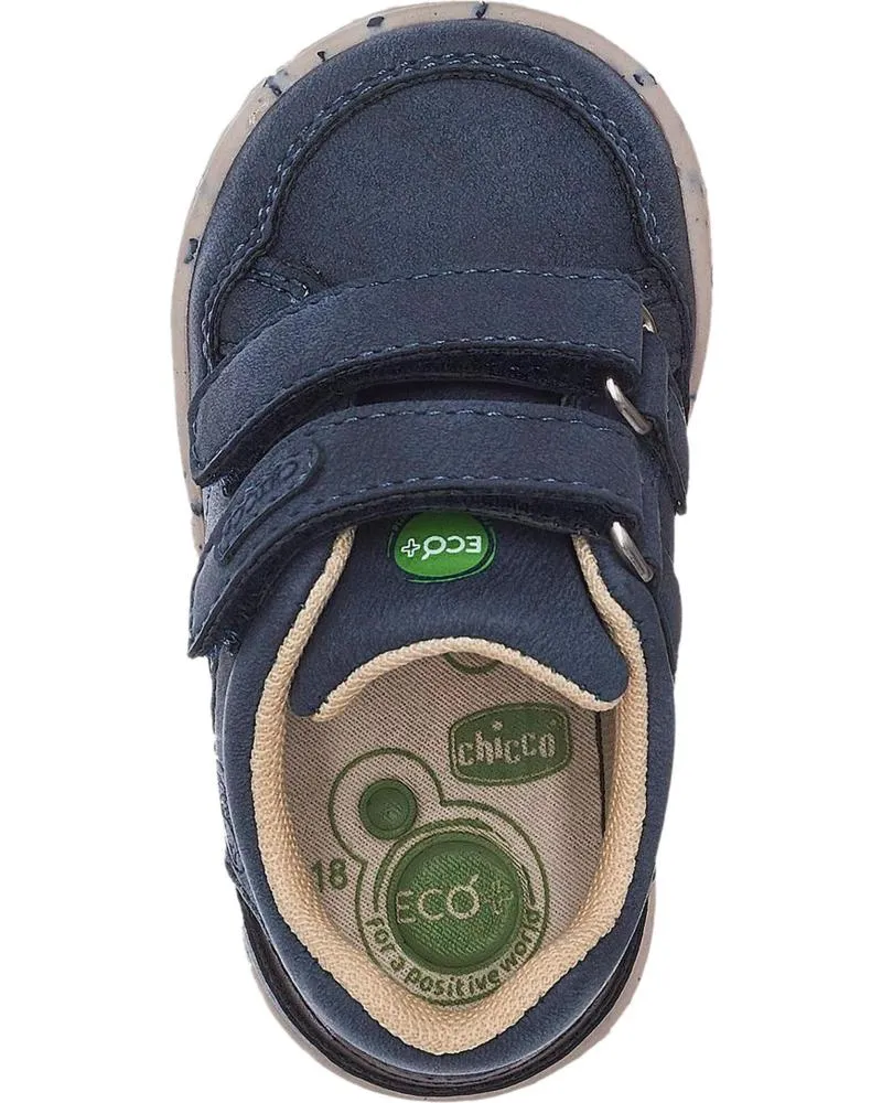 Bebé de Niño CHICCO ZAPATILLA PRIMEROS PASOS 800 BLUE NAPA