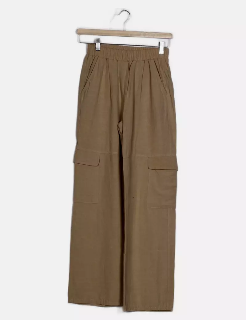 Bershka Pantalones cargo Fluido