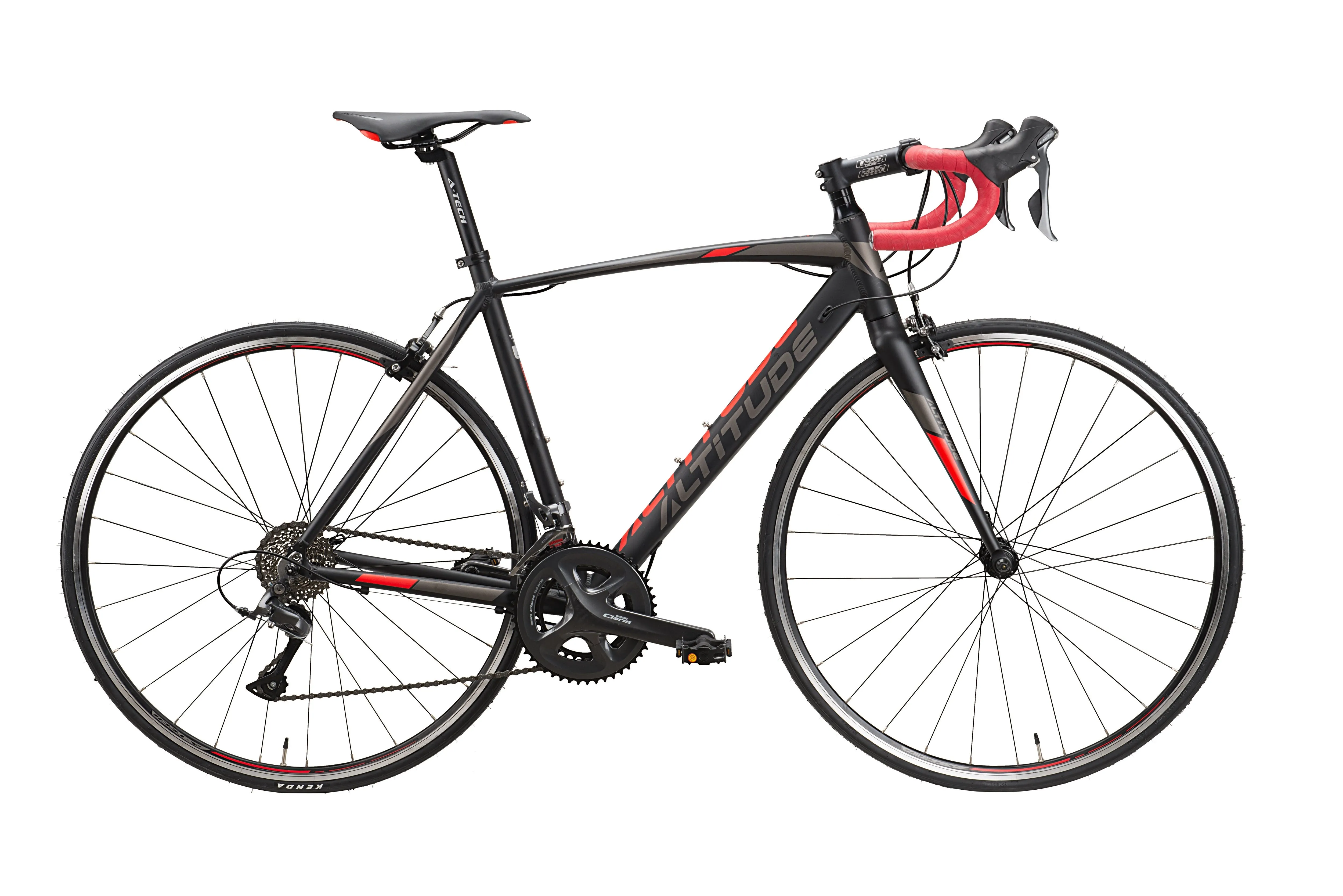 Bicicleta Ruta Altitude Nekul Negra 2018 