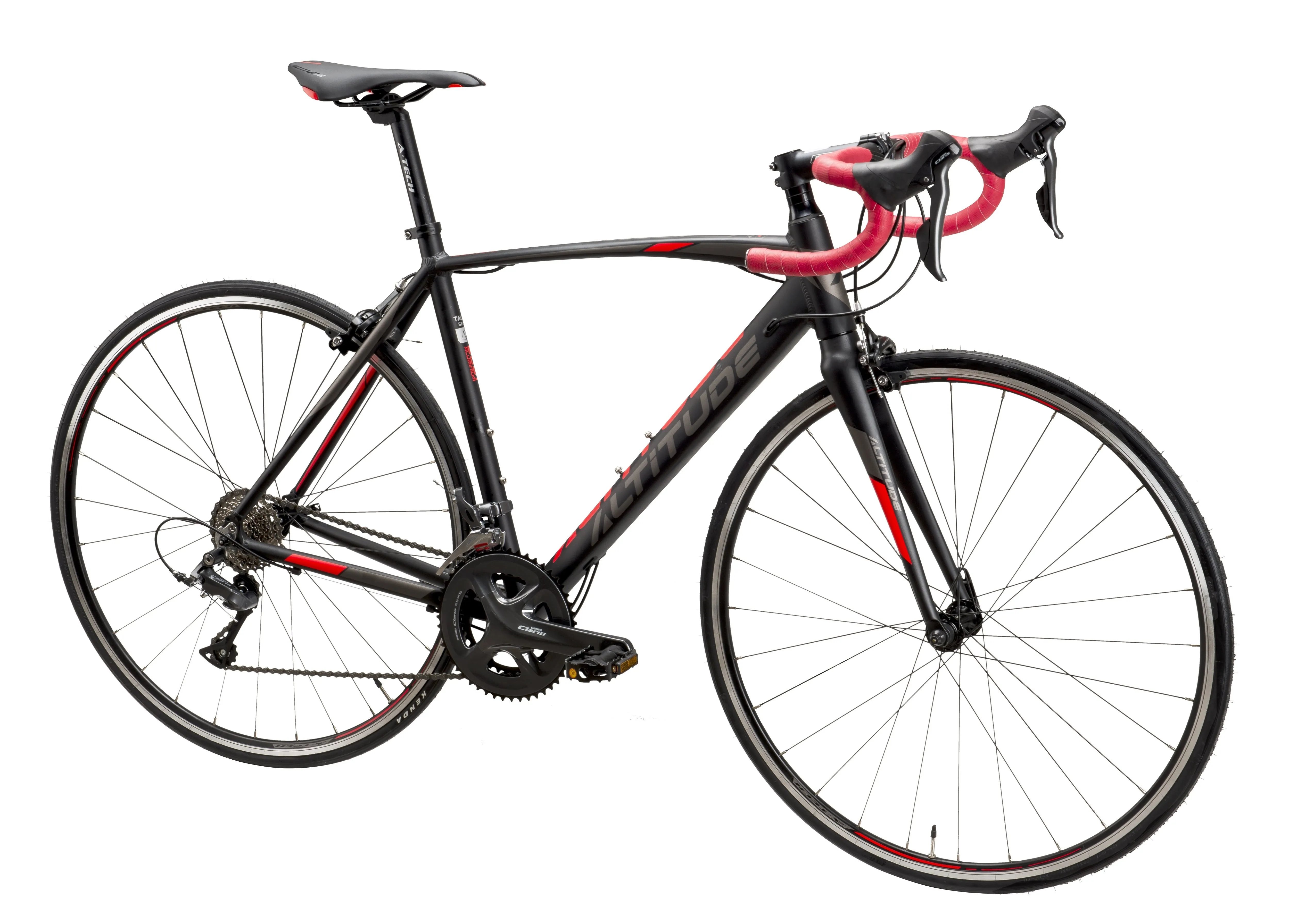 Bicicleta Ruta Altitude Nekul Negra 2018 