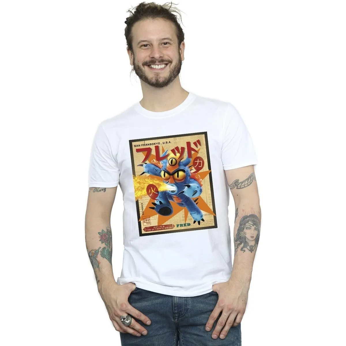 Big Hero 6 Baymax Fred Newspaper