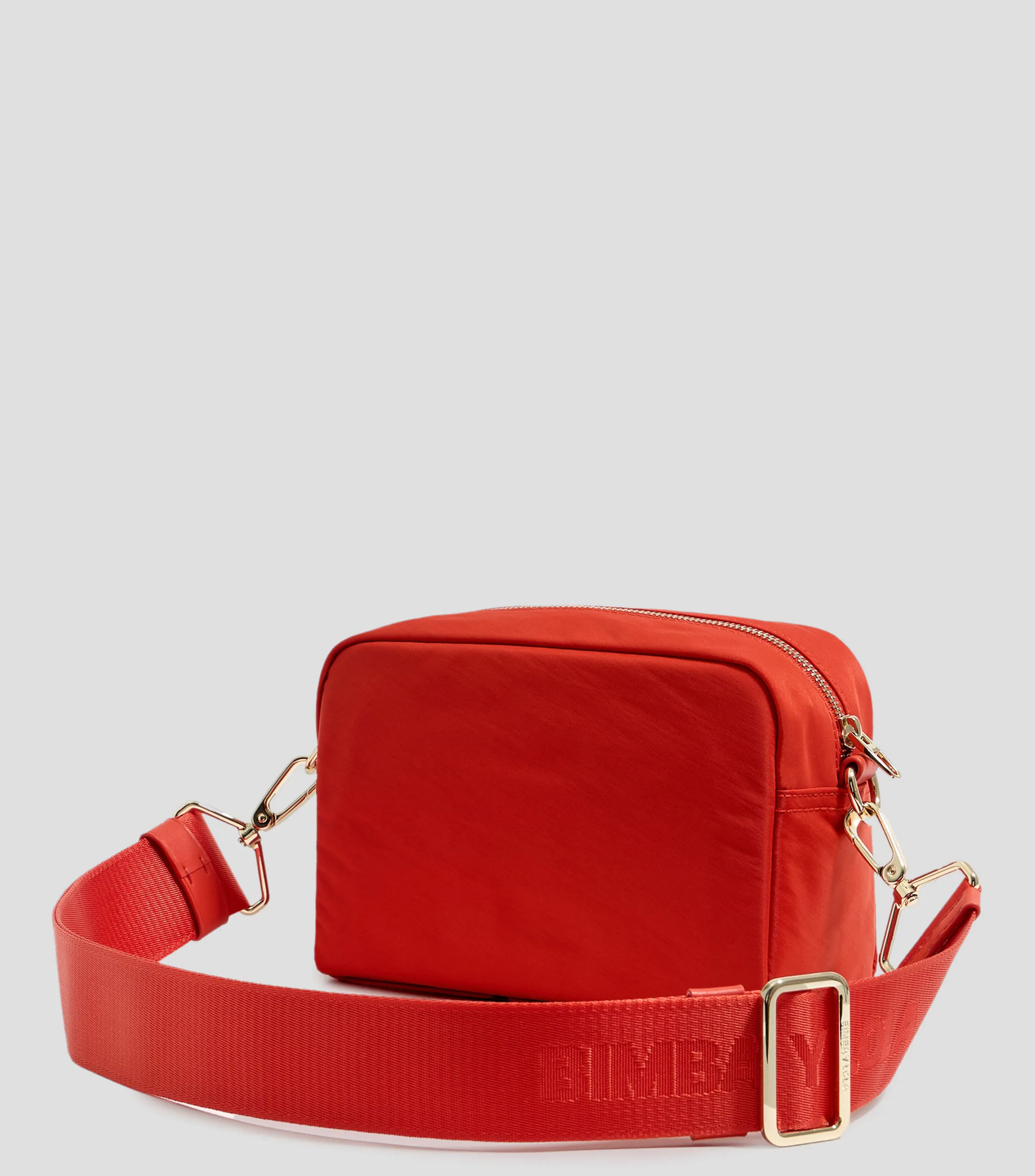 Bimba y Lola Bolso bandolera pequeño nylon coral Mujer