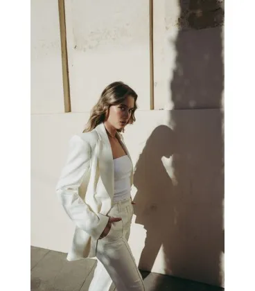 Blazer Azucena Vainilla