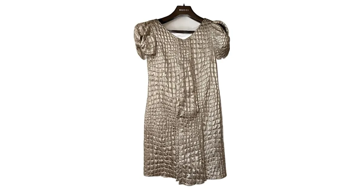 Blumarine Vestidos Plata 