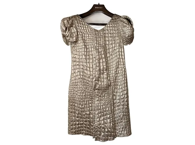 Blumarine Vestidos Plata 
