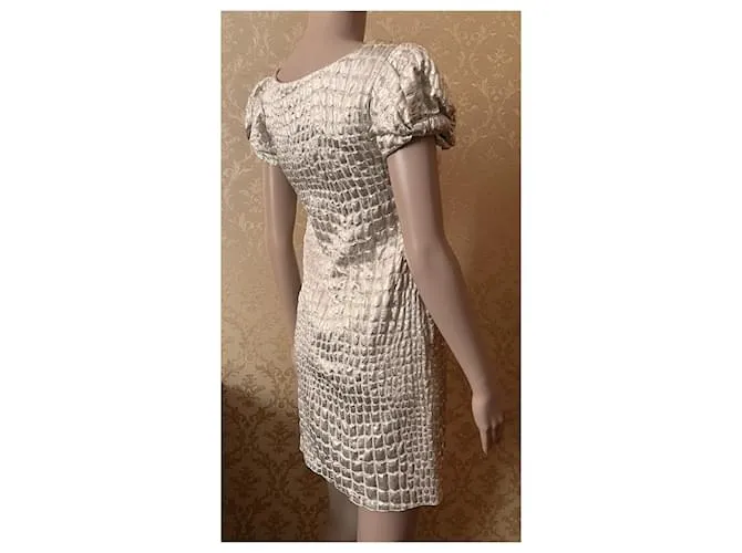 Blumarine Vestidos Plata 