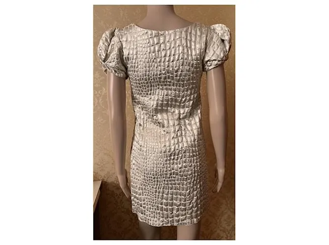Blumarine Vestidos Plata 