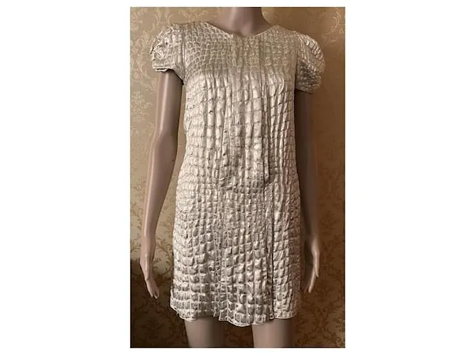 Blumarine Vestidos Plata 