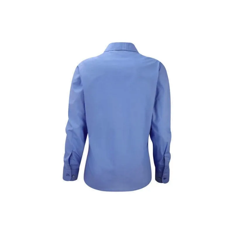 Blusa Manga Larga Mujer Popelina de Russell