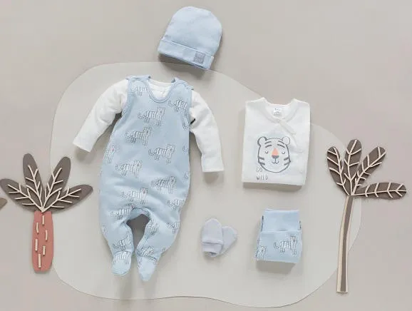 Body cruzado de bebé colección Wild Animals