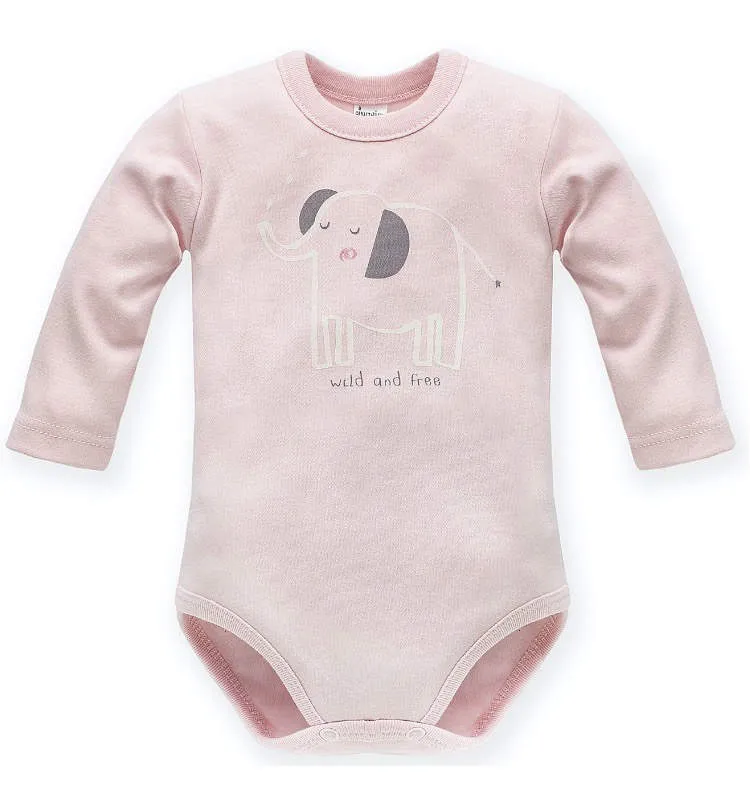 Body rosa de niña colección Wild Animals