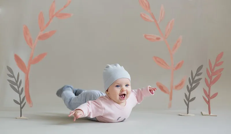Body rosa de niña colección Wild Animals