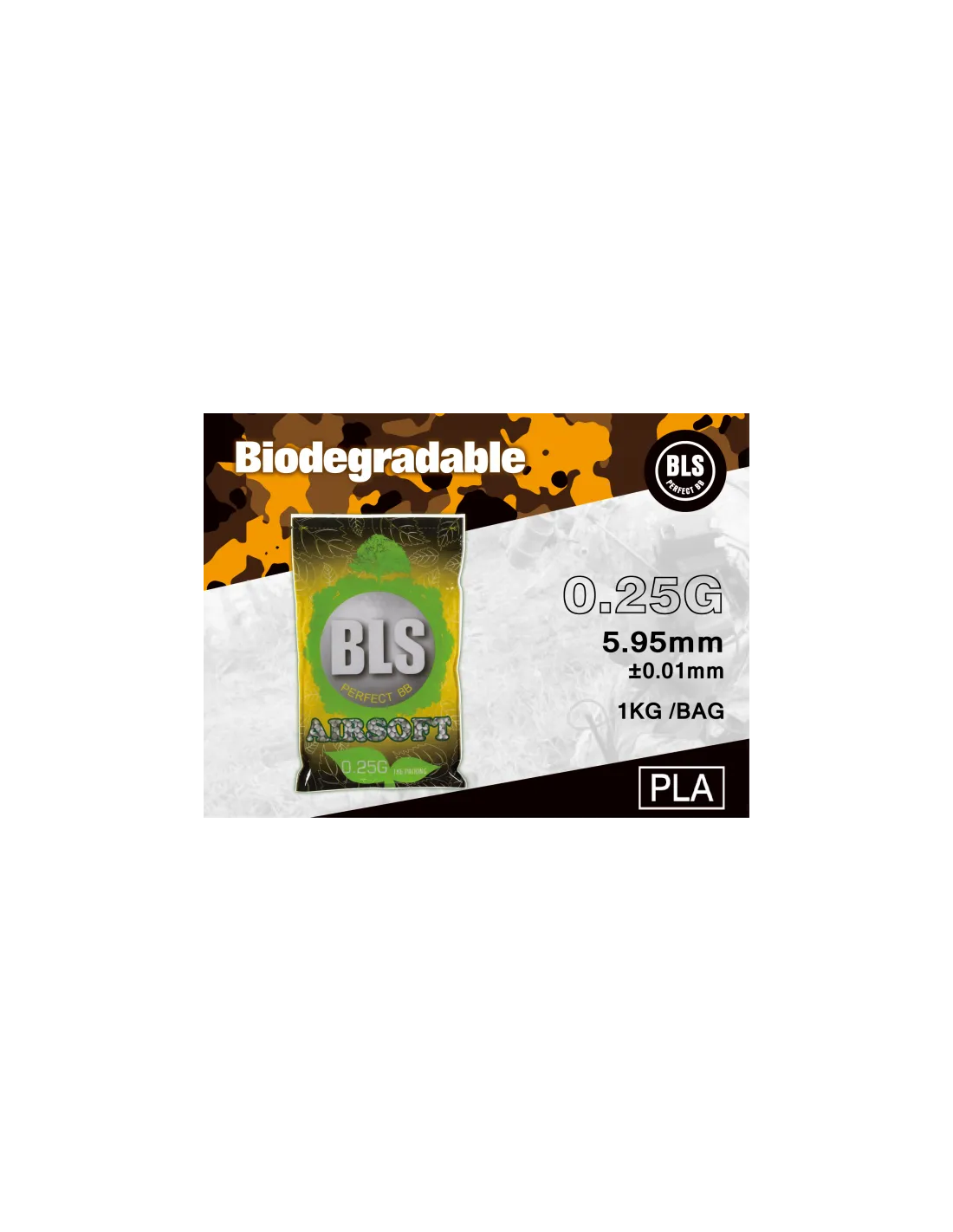BOLAS 0.25G BIO 1KG  BLS