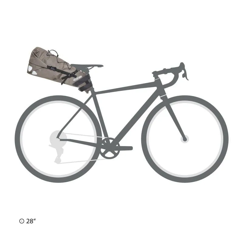 BOLSA PARA BICICLETA ORTLIEB SEATPACK CORREAS DE GANCHO Y BUCLE 16,5 L (PIEZA) (ARENA OSCURA)