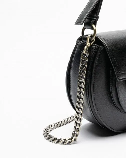 Bolso de hombro Just Cavalli 76RA4BZ9 Negro