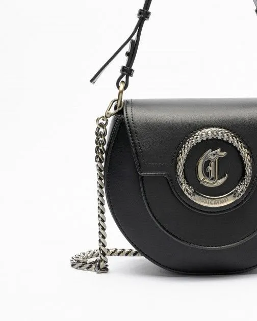Bolso de hombro Just Cavalli 76RA4BZ9 Negro