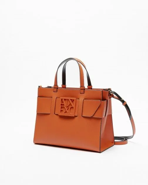 Bolso de mano Armani Exchange 942689 0A874 Naranja