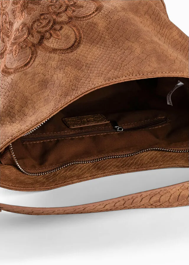 Bolso de mano Coñac