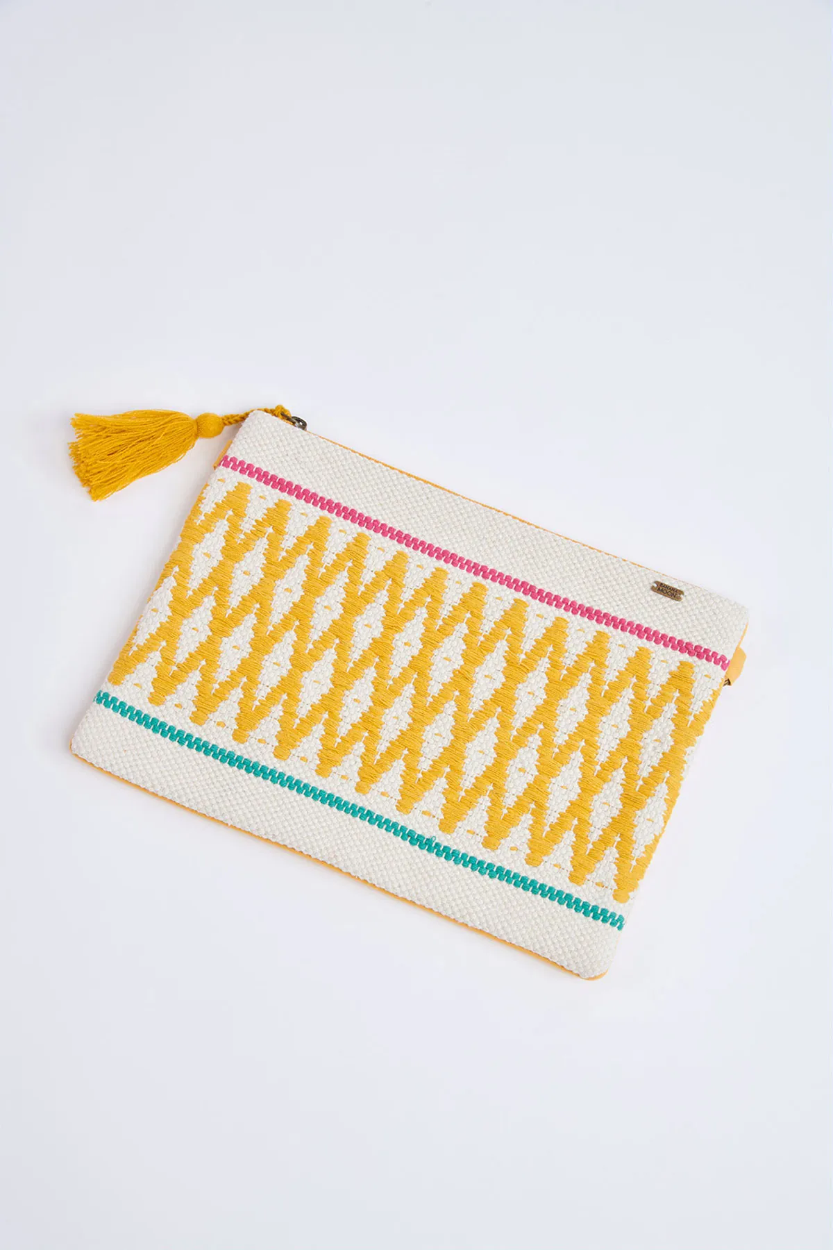 Bolso de mano trenzado Aron Serra