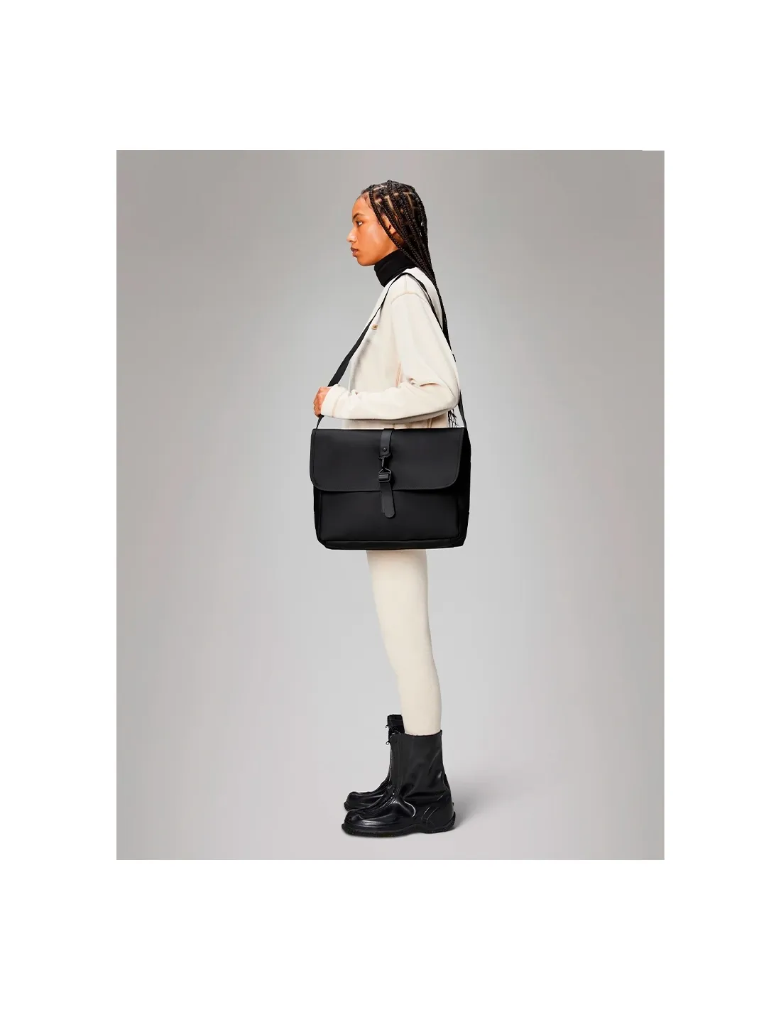 Bolso Messenger negro