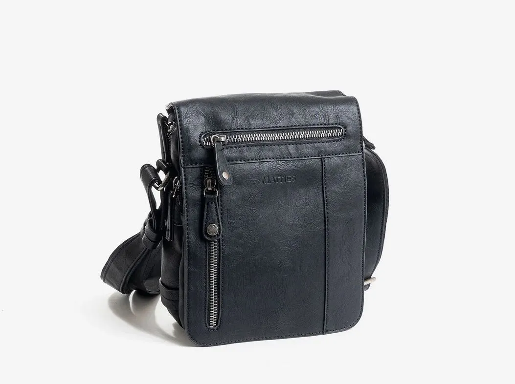 Bolso reportero MATTIES BAGS para hombre con solapa