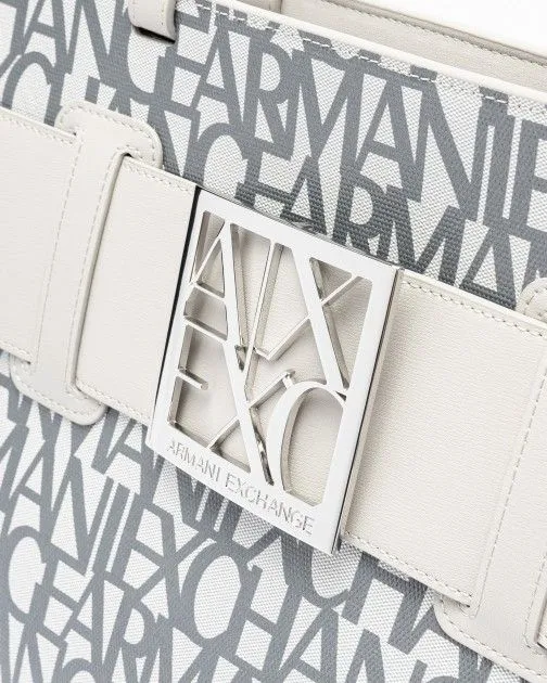 Bolso shopper Armani Exchange 949127 3F742 Gris