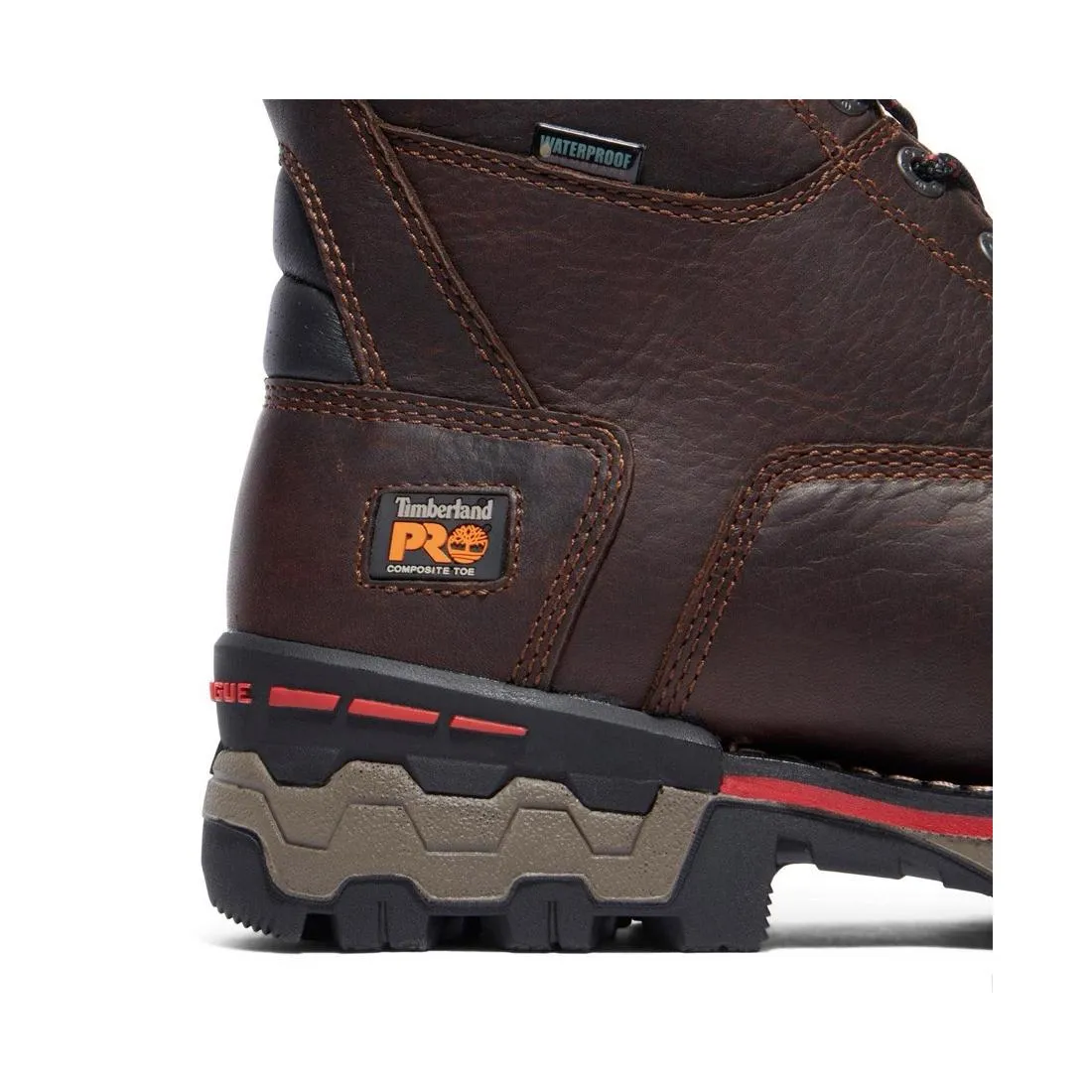 BOONDOCK 8 INCH COMPOSITETOE WATERPROOF INS 1000G WORK BOOT BROWN
