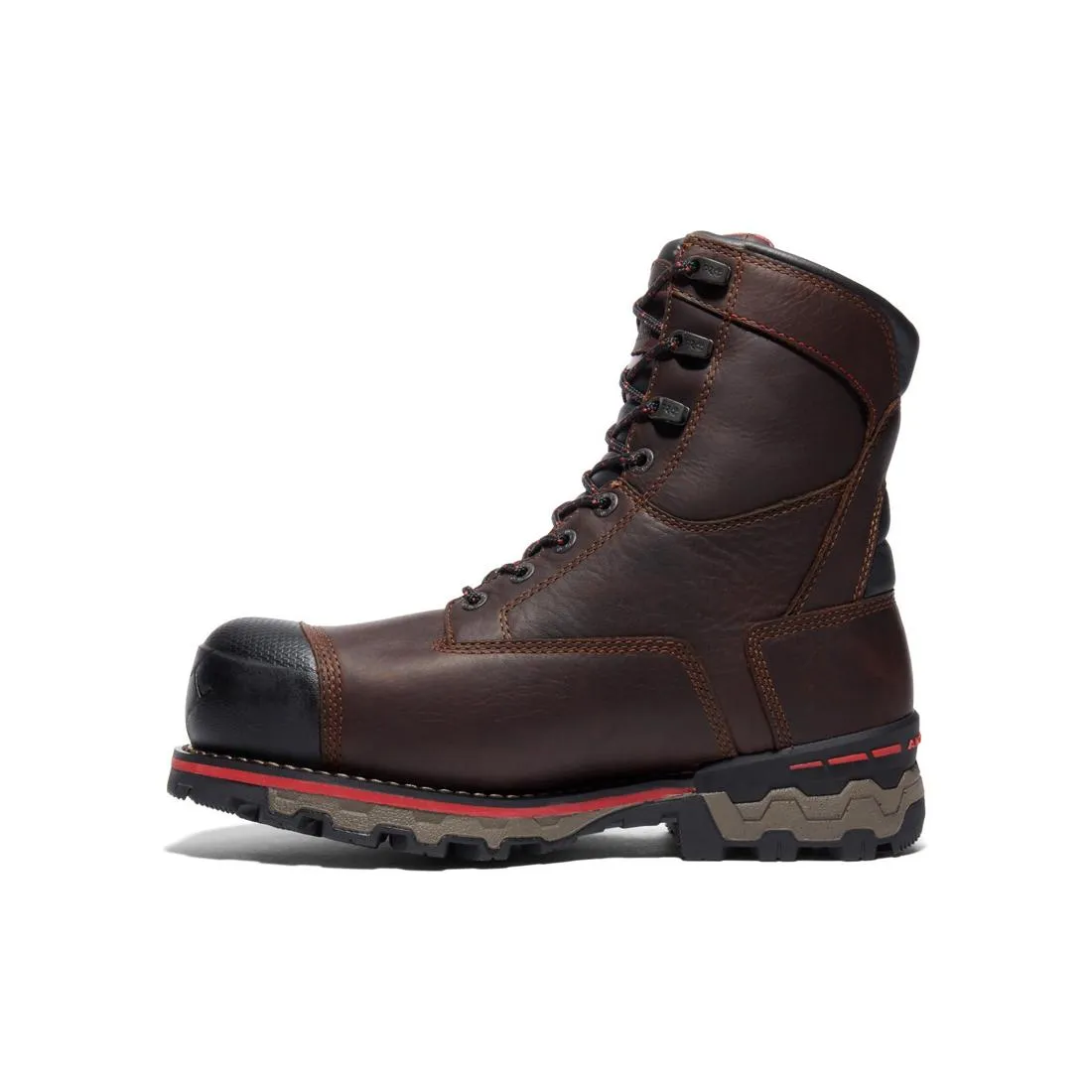 BOONDOCK 8 INCH COMPOSITETOE WATERPROOF INS 1000G WORK BOOT BROWN